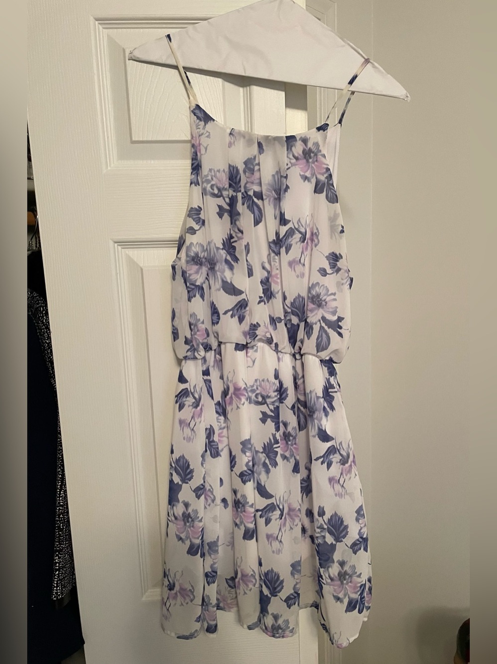 Peach Royal Floral dress size Large